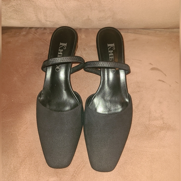 Spherical Clear Heel Slip On Pum - Picture 1 of 5